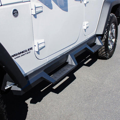 HDX Drop Nerf Step Bars <br> 2007-2018 Jeep Wrangler JK