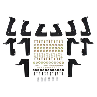 HDX Stainless Drop Nerf Step Bars <br> 2007-2018 Jeep Wrangler JK