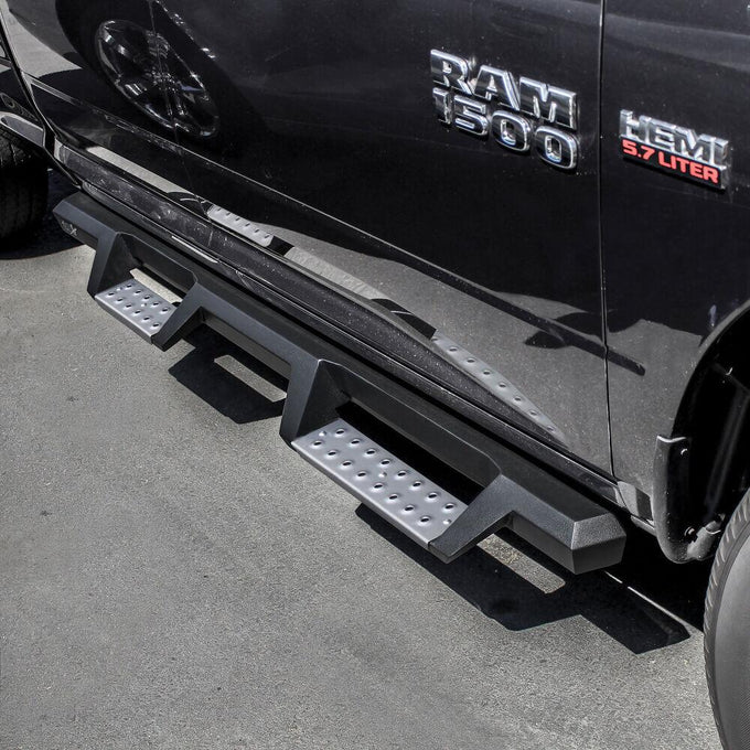 HDX Stainless Drop Nerf Step Bars <br> 09-24 Dodge Ram 1500 2500 3500