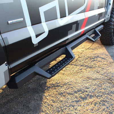 HDX Drop Nerf Step Bars <br> 15-26 Ford F-150-F-550 Super Duty