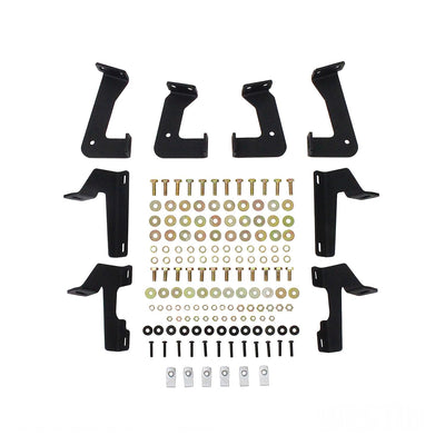 HDX Drop Nerf Step Bars <br> 2018-2025 Jeep Wrangler