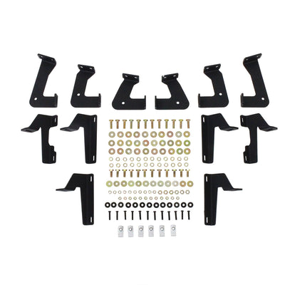 HDX Drop Nerf Step Bars <br> 2018-2025 Jeep Wrangler