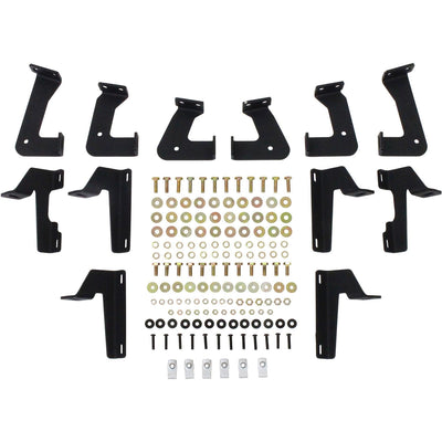 HDX Stainless Drop Nerf Step Bars <br> 2018-2025 Jeep Wrangler