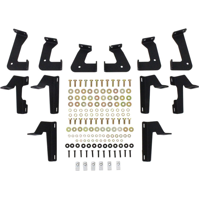 HDX Stainless Drop Nerf Step Bars <br> 2018-2025 Jeep Wrangler