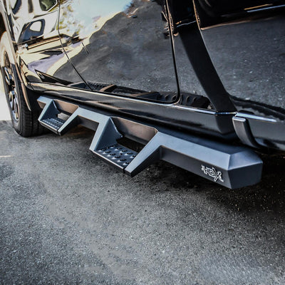 HDX Drop Nerf Step Bars <br> 19-26 Chevy Silverado GMC Sierra 1500-3500 HD