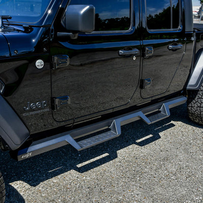 HDX Drop Nerf Step Bars <br> 2020-2025 Jeep Gladiator