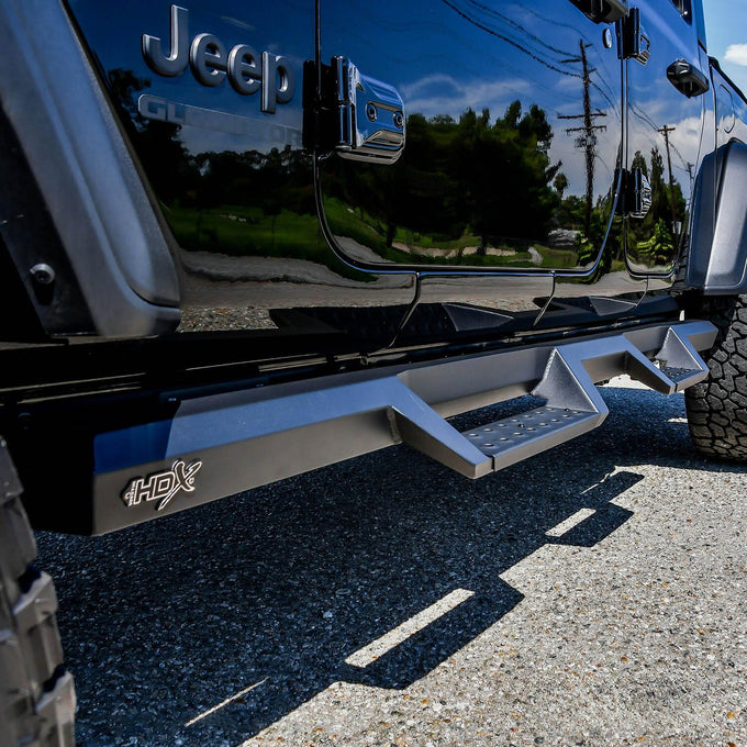 HDX Drop Nerf Step Bars <br> 2020-2025 Jeep Gladiator