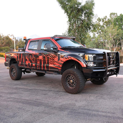 HDX Xtreme Nerf Step Bars <br> 15-25 Ford F-150-F-550 Super Duty
