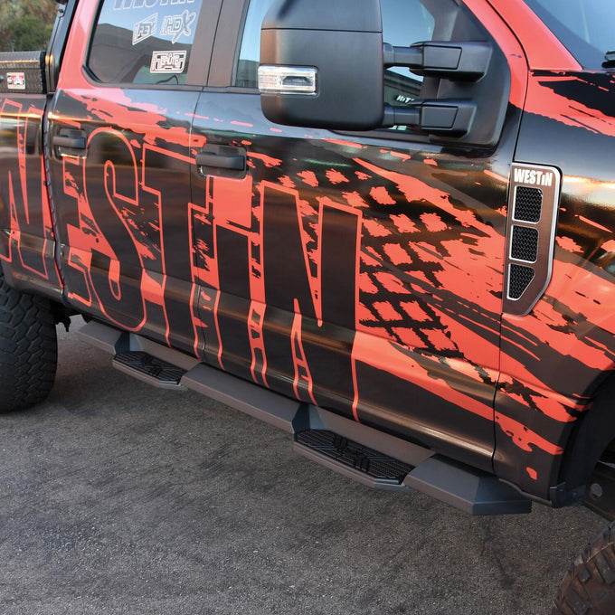 HDX Xtreme Nerf Step Bars <br> 15-25 Ford F-150-F-550 Super Duty