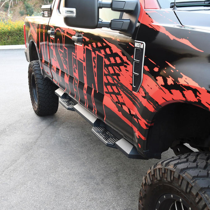 HDX Xtreme Nerf Step Bars <br> 15-25 Ford F-150-F-550 Super Duty
