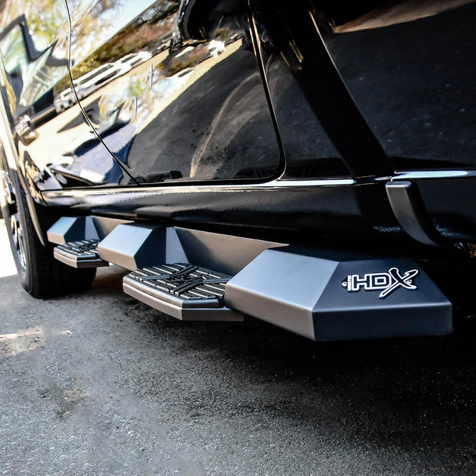 HDX Xtreme Nerf Step Bars <br> 19-26 Chevy Silverado GMC Sierra 1500-3500 HD