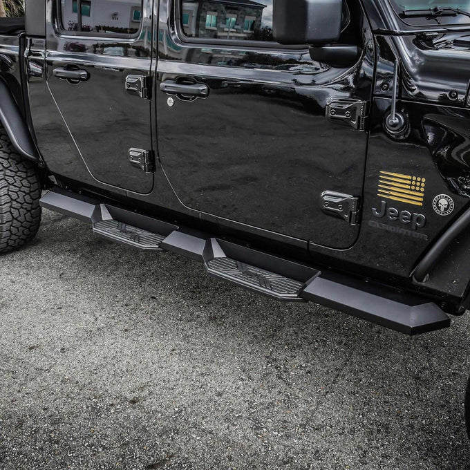 HDX Xtreme Nerf Step Bars <br> 2020-2025 Jeep Gladiator