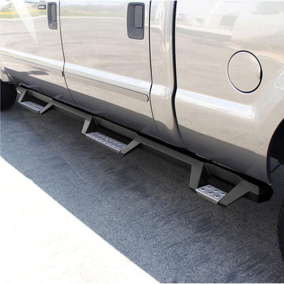 Stainless Drop Wheel-to-Wheel Nerf Step Bars <br> 1999-2016 Ford F-250 F-350 Super Duty