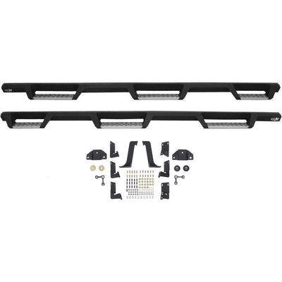 Stainless Drop Wheel-to-Wheel Nerf Step Bars <br> 1999-2016 Ford F-250 F-350 Super Duty
