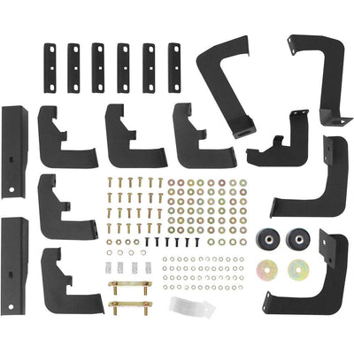 HDX Stainless Drop Wheel-to-Wheel Nerf Step Bars <br> 2017-2022 Ford F-250 F-350 Super Duty
