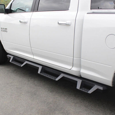 HDX Drop Wheel-to-Wheel Nerf Step Bars <br> 09-24 Dodge Ram 1500 2500 3500