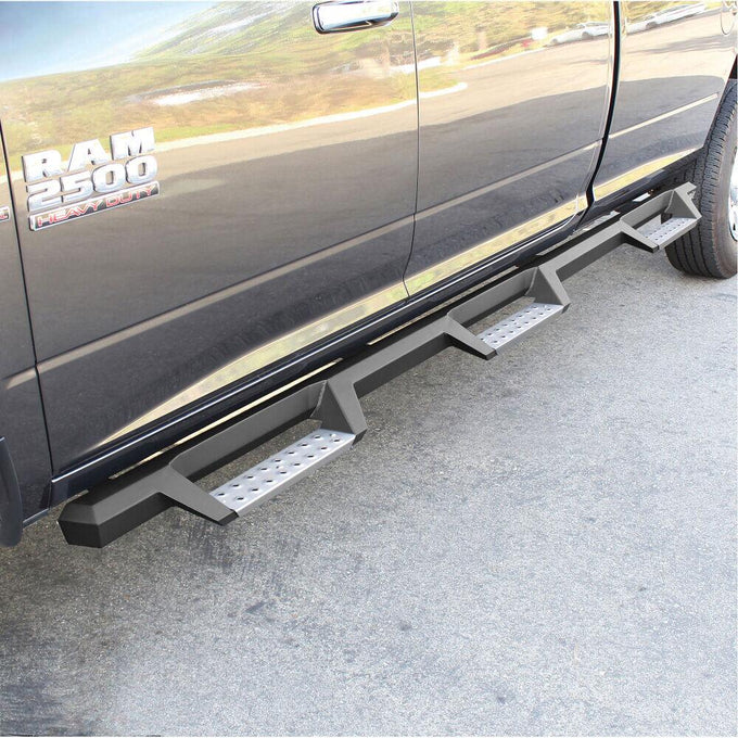 Stainless Drop Wheel-to-Wheel Nerf Step Bars <br> 2011-2018 Ram 2500 3500