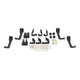 Stainless Drop Wheel-to-Wheel Nerf Step Bars <br> 2011-2018 Ram 2500 3500