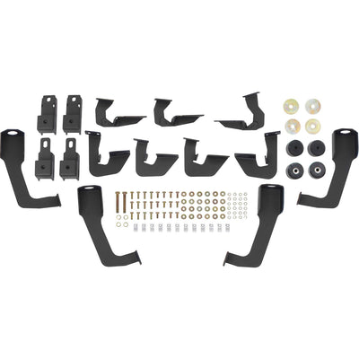 HDX Drop Wheel-to-Wheel Nerf Step Bars <br> 07-19 Chevy Silverado GMC Sierra 1500-3500 HD