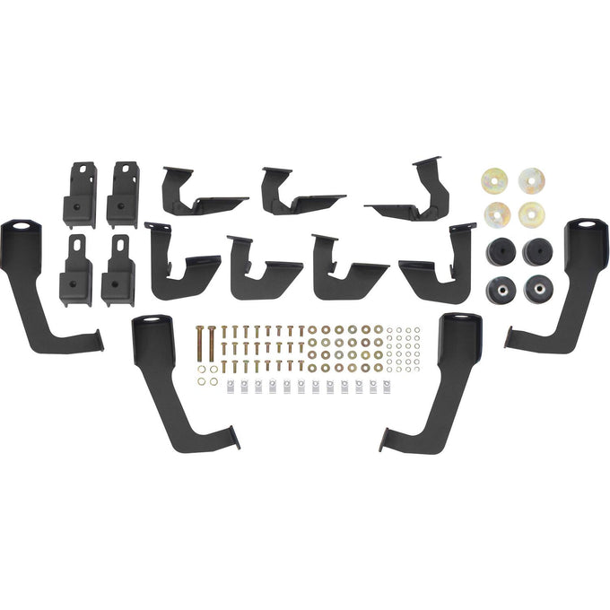 HDX Drop Wheel-to-Wheel Nerf Step Bars <br> 07-19 Chevy Silverado GMC Sierra 1500-3500 HD