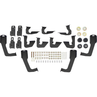 Stainless Drop Wheel-to-Wheel Nerf Step Bars <br> 07-19 Chevy Silverado GMC Sierra 1500-3500 HD