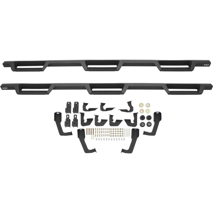 HDX Drop Wheel-to-Wheel Nerf Step Bars <br> 07-19 Chevy Silverado GMC Sierra 2500 3500 HD