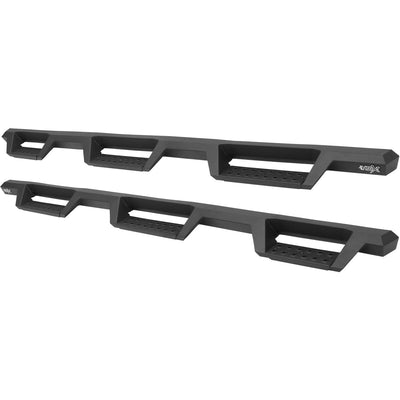 HDX Drop Wheel-to-Wheel Nerf Step Bars <br> 14-19 Chevy Silverado GMC Sierra 1500-3500 HD