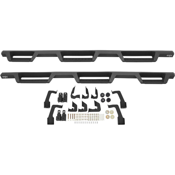 HDX Drop Wheel-to-Wheel Nerf Step Bars <br> 14-19 Chevy Silverado GMC Sierra 1500-3500 HD