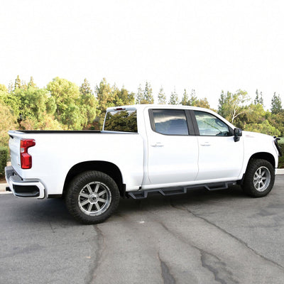 HDX Drop Wheel-to-Wheel Nerf Step Bars <br> 19-26 Chevy Silverado GMC Sierra 1500