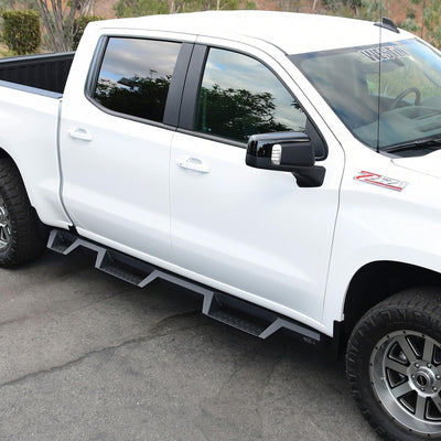 HDX Drop Wheel-to-Wheel Nerf Step Bars <br> 19-26 Chevy Silverado GMC Sierra 1500