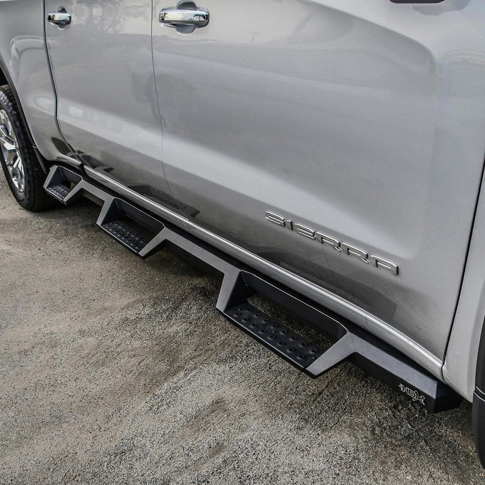 HDX Drop Wheel-to-Wheel Nerf Step Bars <br> 19-26 Chevy Silverado GMC Sierra 1500