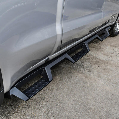 HDX Drop Wheel-to-Wheel Nerf Step Bars <br> 19-26 Chevy Silverado GMC Sierra 1500