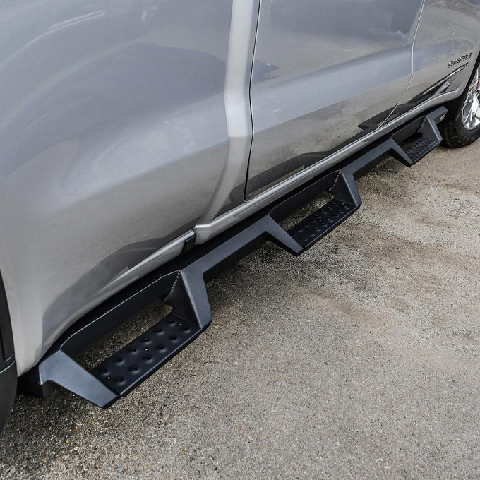 HDX Drop Wheel-to-Wheel Nerf Step Bars <br> 19-26 Chevy Silverado GMC Sierra 1500