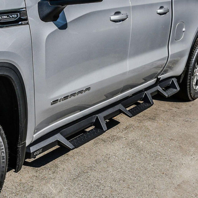 HDX Drop Wheel-to-Wheel Nerf Step Bars <br> 19-25 Chevy Silverado GMC Sierra 1500