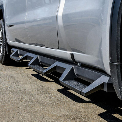 HDX Drop Wheel-to-Wheel Nerf Step Bars <br> 19-25 Chevy Silverado GMC Sierra 1500