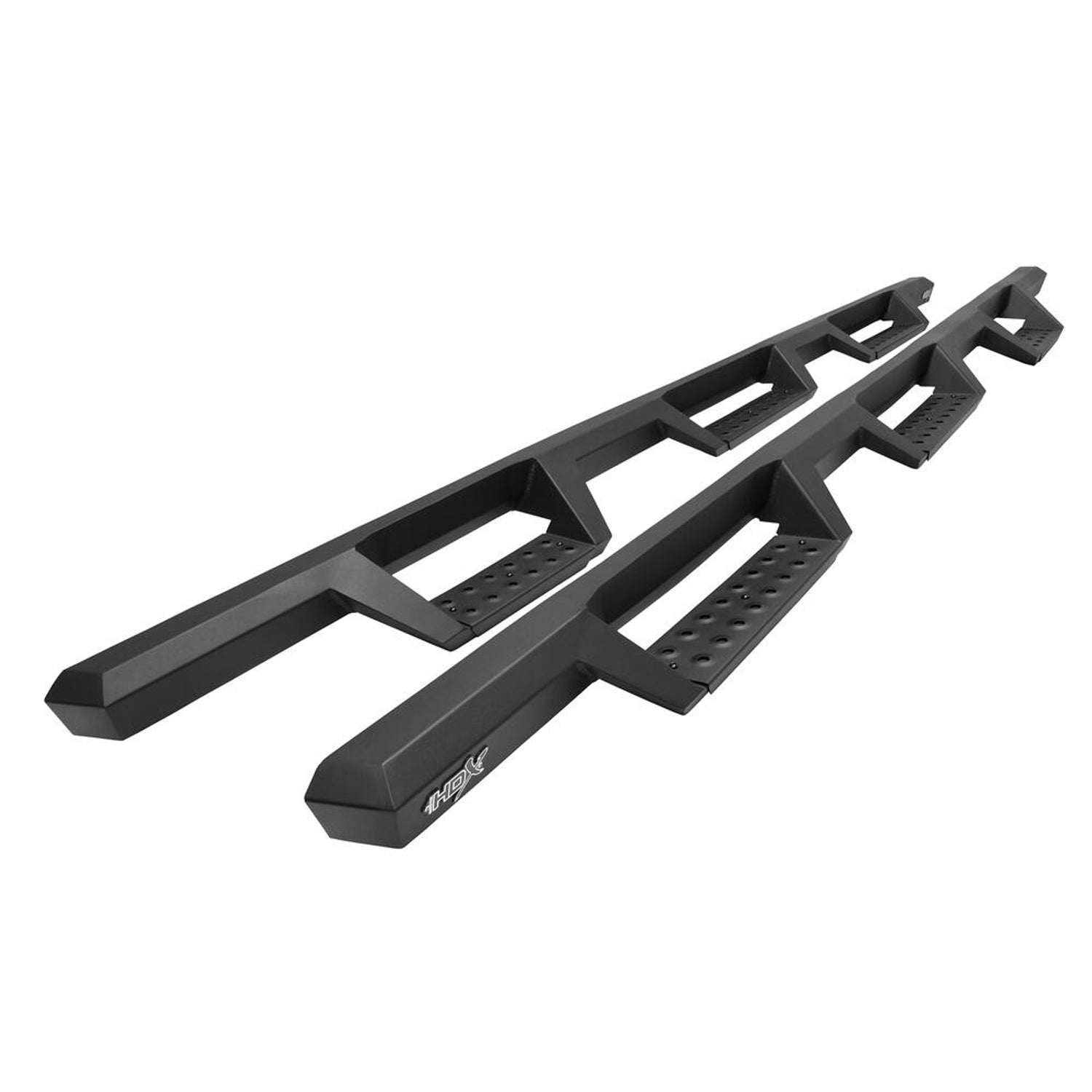 HDX Drop Wheel-to-Wheel Nerf Step Bars <br> 20-26 Chevy Silverado GMC Sierra 2500 3500 HD