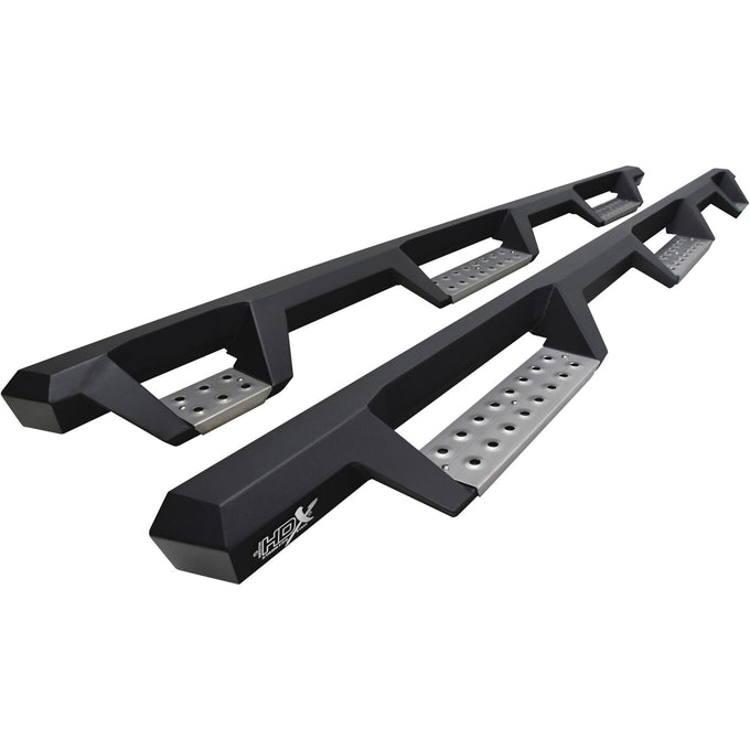 Stainless Drop Wheel-to-Wheel Nerf Step Bars <br> 20-26 Chevy Silverado GMC Sierra 2500 3500 HD