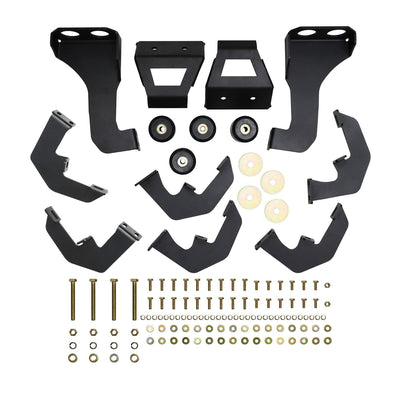 HDX Drop Wheel-to-Wheel Nerf Step Bars <br> 20-26 Chevy Silverado GMC Sierra 2500 3500 HD