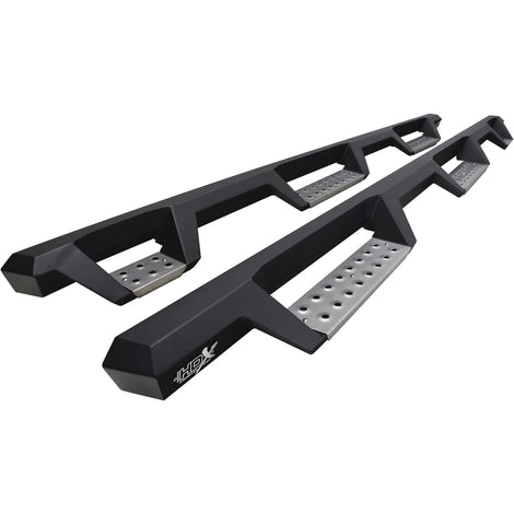 Stainless Drop Wheel-to-Wheel Nerf Step Bars <br> 20-26 Chevy Silverado GMC Sierra 2500 3500 HD