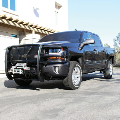 HDX Winch Mount Grille Guard <br> 2016-2019 Chevrolet Silverado 1500 LD