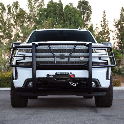 HDX Winch Mount Grille Guard <br> 19-26 Chevy Silverado GMC Sierra 1500
