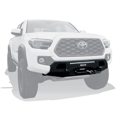 Pro-Series Mid Width Front Bumper <br> 2016-2023 Toyota Tacoma