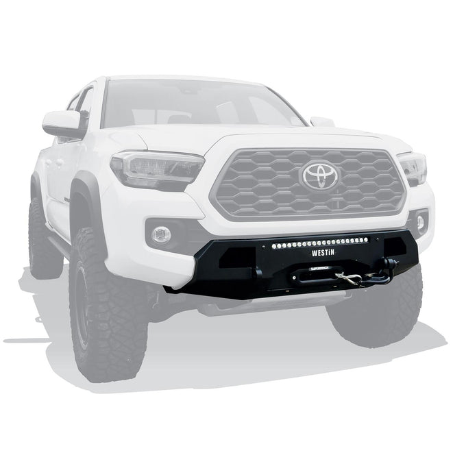 Pro-Series Mid Width Front Bumper <br> 2016-2023 Toyota Tacoma