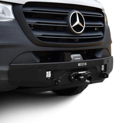 Pro-Series Mid Width Front Bumper <br> 19-25 Mercedes-Benz Sprinter 1500 2500 3500 4500