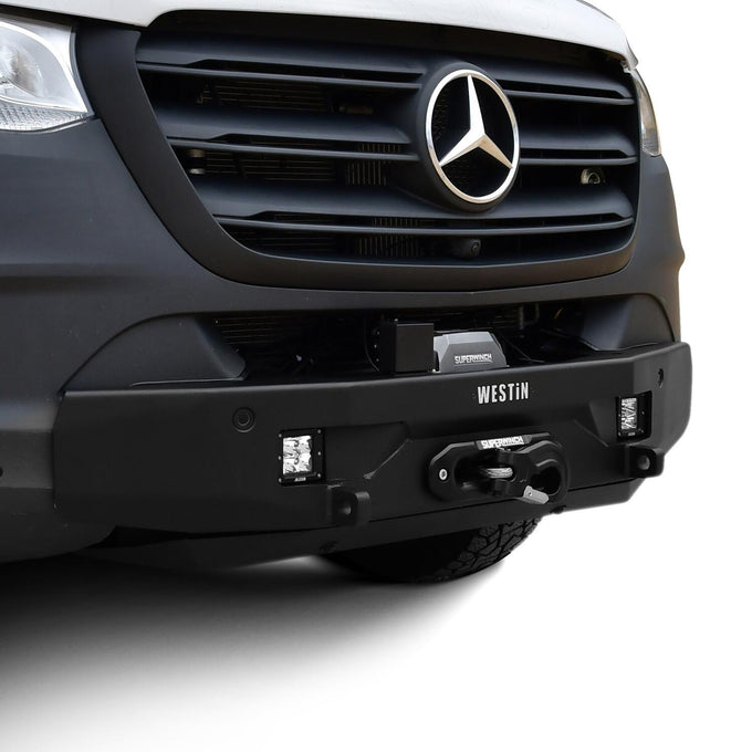 Pro-Series Mid Width Front Bumper <br> 19-25 Mercedes-Benz Sprinter 1500 2500 3500 4500
