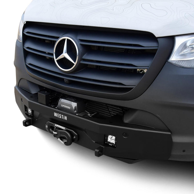 Pro-Series Mid Width Front Bumper <br> 19-25 Mercedes-Benz Sprinter 1500 2500 3500 4500