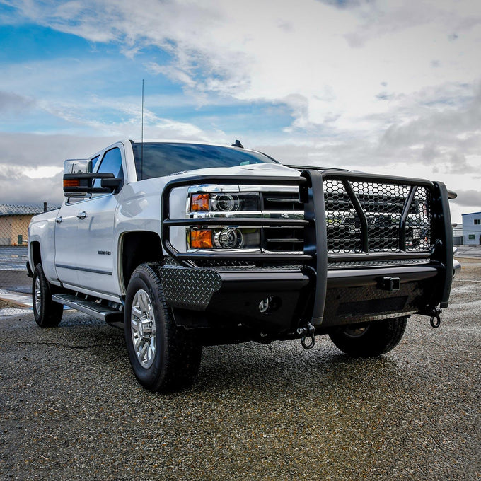 HDX Bandit Front Bumper <br> 2015-2019 Chevy Silverado 2500 3500 HD