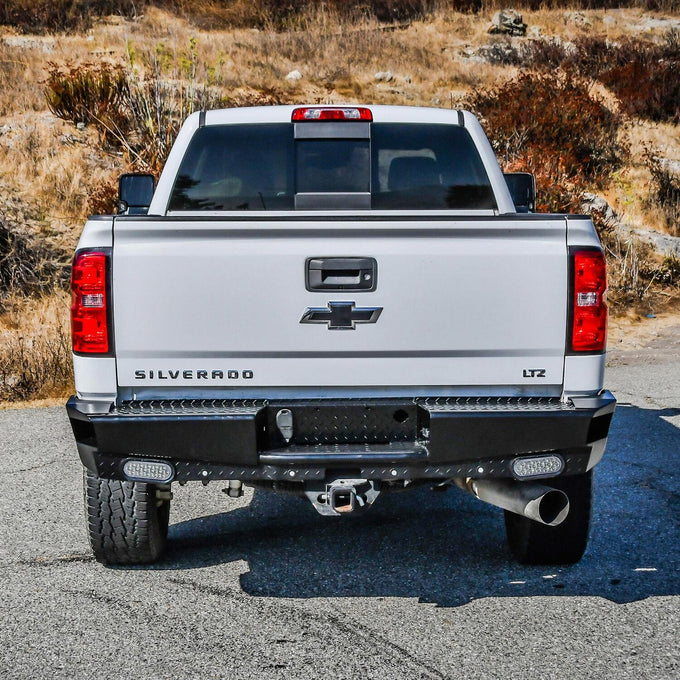 HDX Bandit Rear Bumper <br> 15-19 Chevy Silverado GMC Sierra 2500 3500 HD