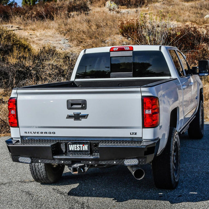 HDX Bandit Rear Bumper <br> 15-19 Chevy Silverado GMC Sierra 2500 3500 HD