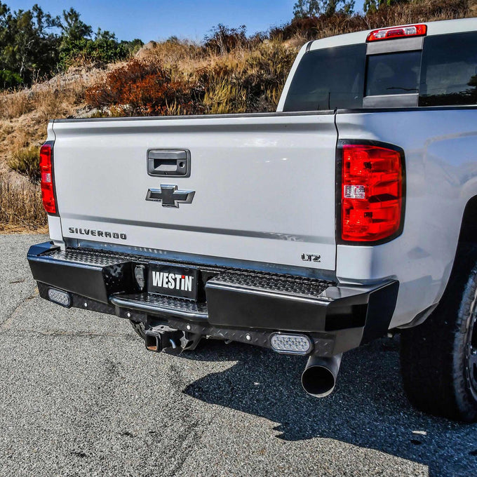 HDX Bandit Rear Bumper <br> 15-19 Chevy Silverado GMC Sierra 2500 3500 HD